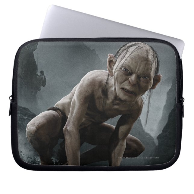 GOLLUM™ on a Rock ラップトップスリーブ (正面)