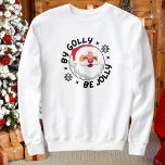 Golly Be Santa Christmas Comfy Sweatshirt スウェットシャツ<br><div class="desc">かわいい暖かい&快適！この「By Golly Be」クラシックすてきサンタクロースデザインは、クリスマスの祭典を大きく盛り上げる。このデザインは、グラフィカルなサンタを備え、大きなスマイルを囲んだお洒落おもしろいサンセリフタイポグラフィフォント。雪片と輝きがこのイラストレーションを完成させる。家族素晴らし、友人、同僚や他の人のための休日の贈り物アイディア。この季節は、幸せな休日とメリークリスマス！さあすてき:-)</div>