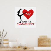 Golly Girls – 体操のための私のハートビート ポスター (キッチン)