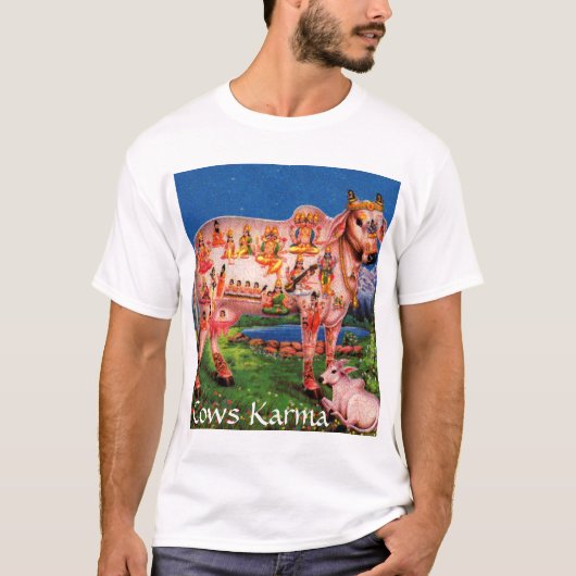 gomathaのvishnuを脅かします tシャツ (正面)