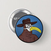 GomerBlog 缶バッジ (正面&裏面)