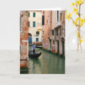 Gondolier カード (黄色い花)