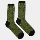 Gone Fishing Socks シロサケ アートソックス ソックス (右)