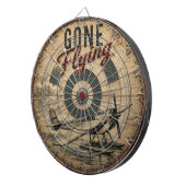 Gone Flying Vintage Seaplane ダーツボード (正面右)
