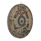 Gone Flying Vintage Seaplane ダーツボード (正面左)