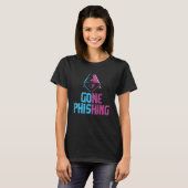 Gone Phising - Cybersecurity IT Expert Cyber Hacke Tシャツ (正面フル)