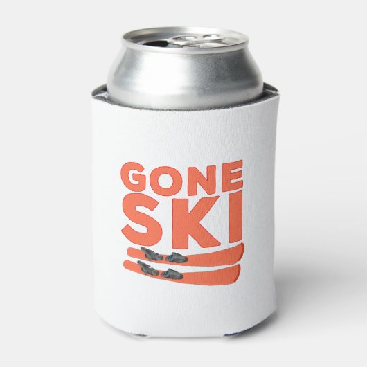 Gone Ski 缶クーラー (缶正面)