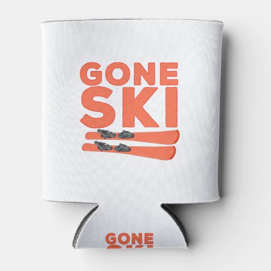 Gone Ski 缶クーラー (正面)