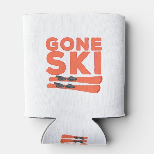 Gone Ski 缶クーラー (裏面)