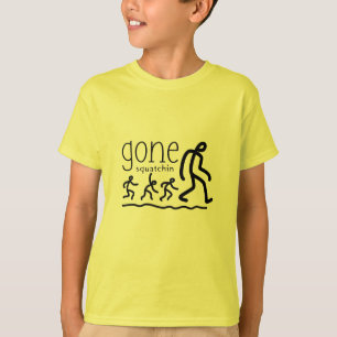 Gone Squatchin Cartoon Tシャツ