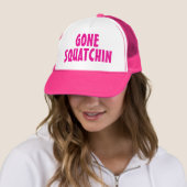 Gone Squatchin – Funny Bigfoot Gift キャップ (インサイチュ)