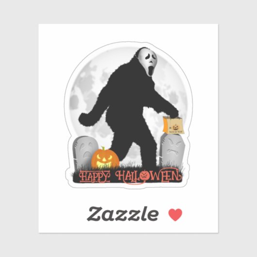Gone Squatchin' Halloween シール (シート)