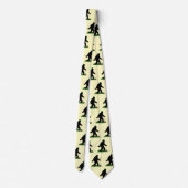 Gone Squatchin' on St. Patrick's Day ネクタイ (裏面)