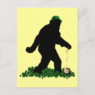 Gone Squatchin' on St. Patrick's Day ポストカード