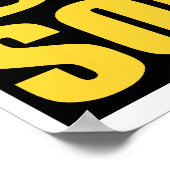 GONE SQUATCHIN *Special* BARK AT THE MOON edition ポスター (角)