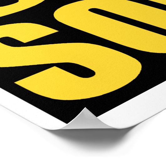 GONE SQUATCHIN *Special* BARK AT THE MOON edition ポスター (角)