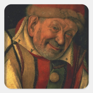 Gonella、フェララ裁判所のこっけい者、c.1445 スクエアシール