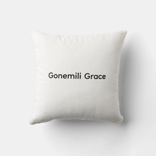 Gonemili Grace t-shirt homme  クッション (裏面)