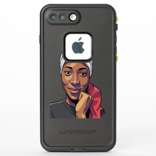 Gonemili Grace t-shirt homme  LifeProof iPhoneケース (裏面)