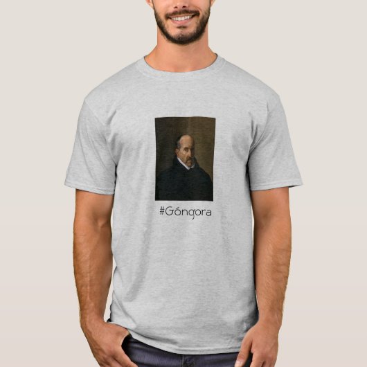 Góngora por Velazquez Tシャツ (正面)