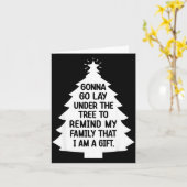 Gonna Go Lay Under The Tree To Remind My Family Th カード (黄色い花)