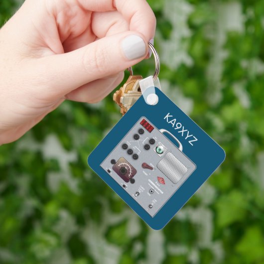 Gonset Communicatorトランシーバハムラジオ キーホルダー (手)