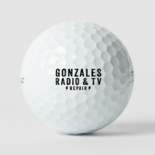 Gonzalesラジオ&テレビ修理ゴルフボール ゴルフボール