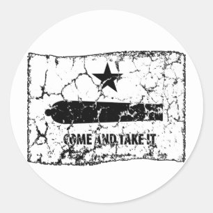 Gonzales Flag, 1835来, Take It(Gonzales Flag, 1835) ラウンドシール