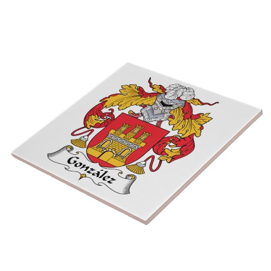 Gonzalezの家紋 タイル (側面)