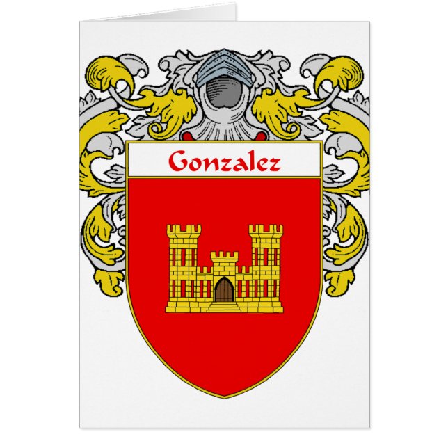 Gonzalezの紋章付き外衣(包まれる) (正面)