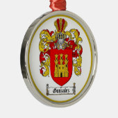 Gonzalez [スペインの]家紋* メタルオーナメント (右)