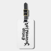 Gonzoのジャーナリスト ラゲッジタグ (正面縦)