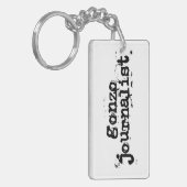 Gonzoジャーナリスト キーホルダー (正面左)