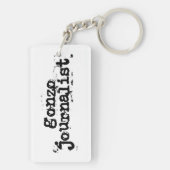 Gonzoジャーナリスト キーホルダー (裏面)