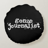 Gonzoジャーナリスト ラウンドクッション (裏面)