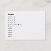 Gonzoジャーナリスト 名刺 (正面)