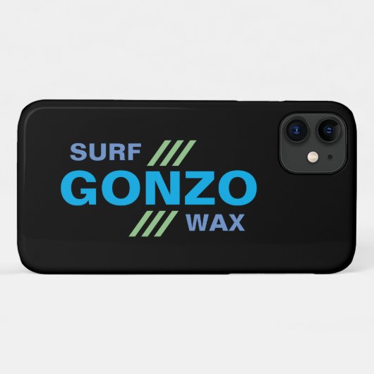GONZO SURFワックスフォンケース Case-Mate iPhoneケース (裏面(横))