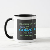 GONZO SURF WAX II マグカップ (左)