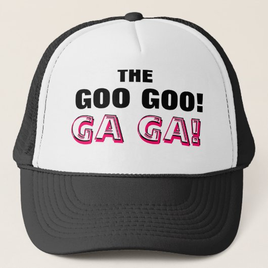 ～Goo Ga Ga～ HAT、カスタマイズIT! キャップ (正面)