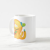 Gooberのタコ及び友人のマグ コーヒーマグカップ (正面左)
