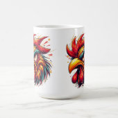 "Goober the Furious Rooster" Mug コーヒーマグカップ (中央)