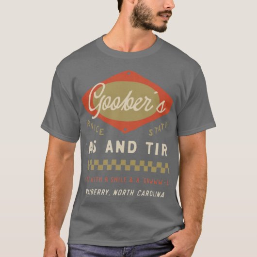 Goober's Gas and Tire Tシャツ (正面)