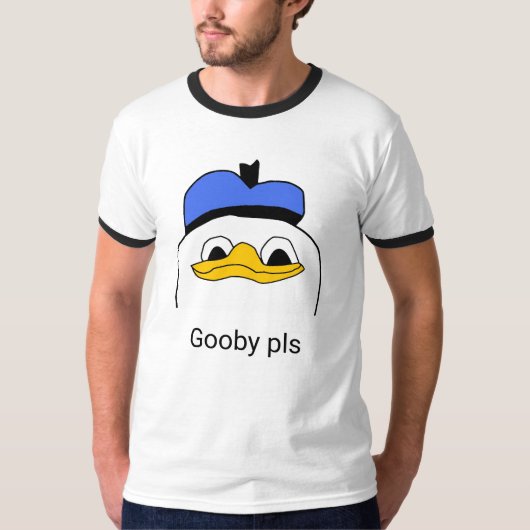 Gooby Plsのワイシャツ Tシャツ (正面)