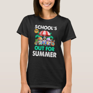 Goobye School夏のために夏の学校をハローアウト Tシャツ