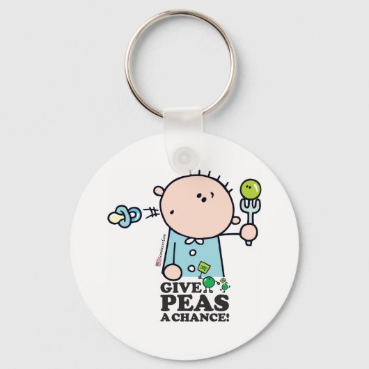 GoochiCoo - Peas 与え A  Chance キーホルダー (正面)