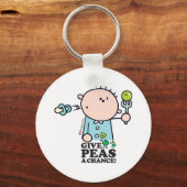 GoochiCoo - Peas 与え A  Chance キーホルダー (正面)