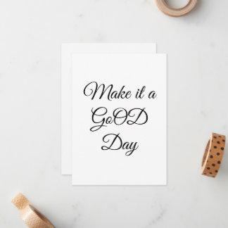 GoODフラットノートカード ノートカード