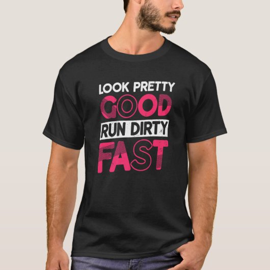 Good かわいらし Dirty走 Fast Runner Marathon Ap Tシャツ (正面)