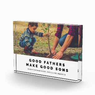 Good 父の Make Good Sonsフォトブロック フォトブロック