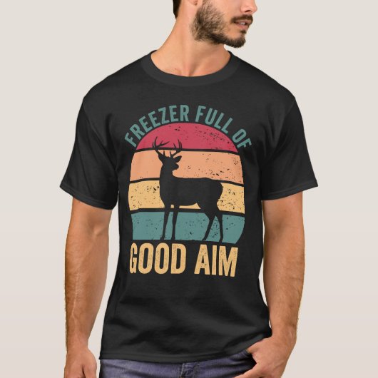 Good Aimハンターメンズ狩り満載の冷凍庫 Tシャツ (正面)